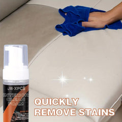JB X21 Foam Cleaner Car Interior Faux Leather Stain Remover