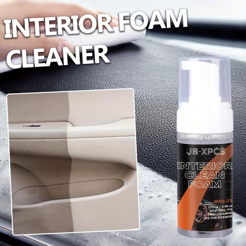 JB X21 Foam Cleaner Car Interior Faux Leather Stain Remover