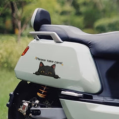 Cartoon Cat Reflective Stickers for Car Doors, Windows, Bumpers
