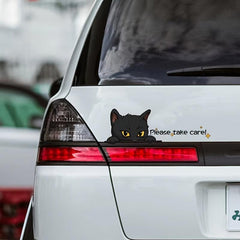 Cartoon Cat Reflective Stickers for Car Doors, Windows, Bumpers