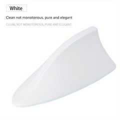Car Modified Shark Fin Roof Fin Antenna Decorative Perforation Accessory