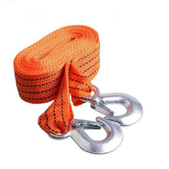 4M 4000mm Tow Strap With Hooks Car Recovery Rope 3 Tons Capacity