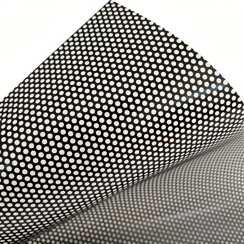 50cmx300cm One Way Perforated Vinyl Window Film Roll