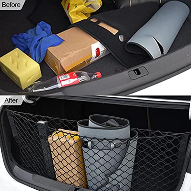 Car Trunk Net Pocket Rear Storage Organizer for Car SUV