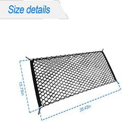 Car Trunk Net Pocket Rear Storage Organizer for Car SUV