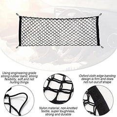 Car Trunk Net Pocket Rear Storage Organizer for Car SUV
