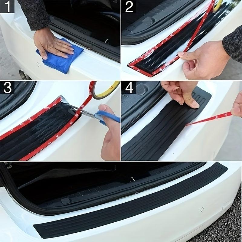 Car Rear Trunk Bumper Guard Protective Strip Anti collision