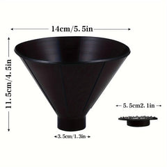4Pcs Ice Scrapers for Car Windshield Snow Scraper Funnel Cone