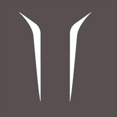 2pcs Car Racing Line Decals Racing Stripes Hood Decals Car Sticker