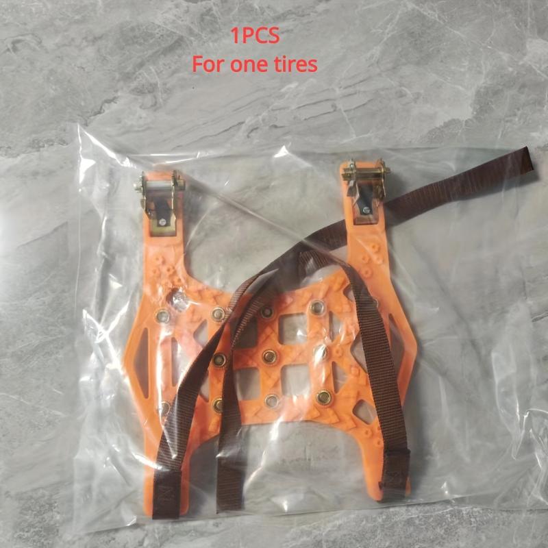 4pcs Anti-skid Chain Snow Tire Chain Universal Easy Installation Self-driving