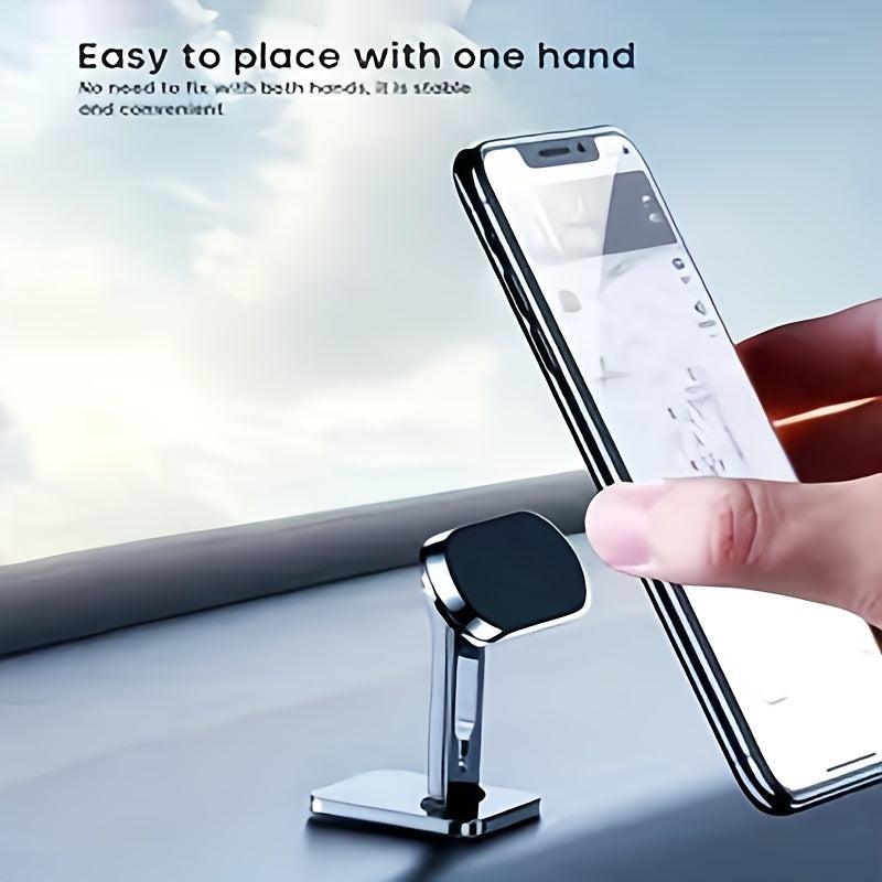 Rotatable Foldable Car Holder With Magnetic Bracket
