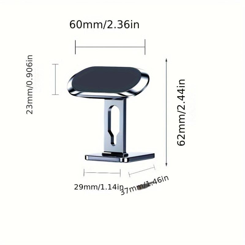 Rotatable Foldable Car Holder With Magnetic Bracket