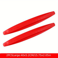 2pcs Car Anti-collision Rubber Corner Bumper Protective Stickers