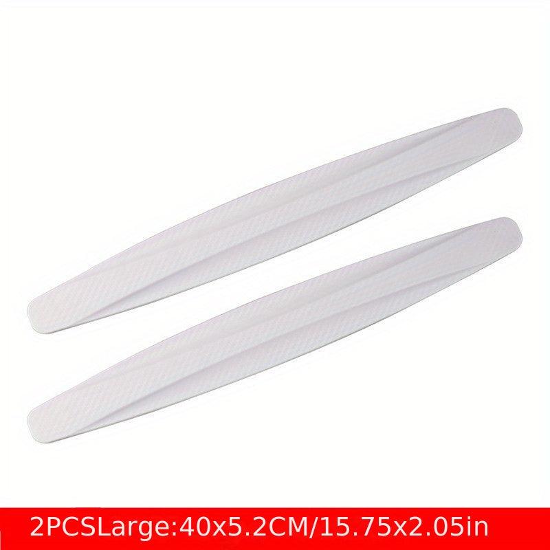 2pcs Car Anti-collision Rubber Corner Bumper Protective Stickers