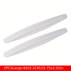 2pcs Car Anti-collision Rubber Corner Bumper Protective Stickers