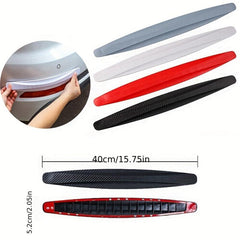 2pcs Car Anti-collision Rubber Corner Bumper Protective Stickers