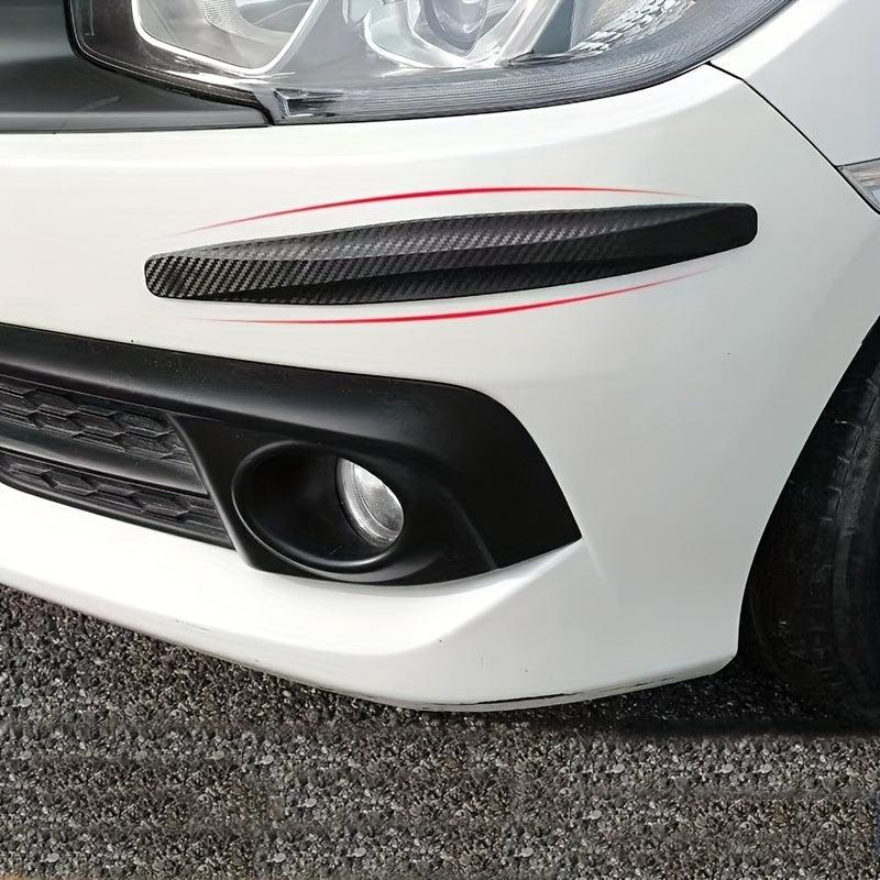 2pcs Car Anti-collision Rubber Corner Bumper Protective Stickers