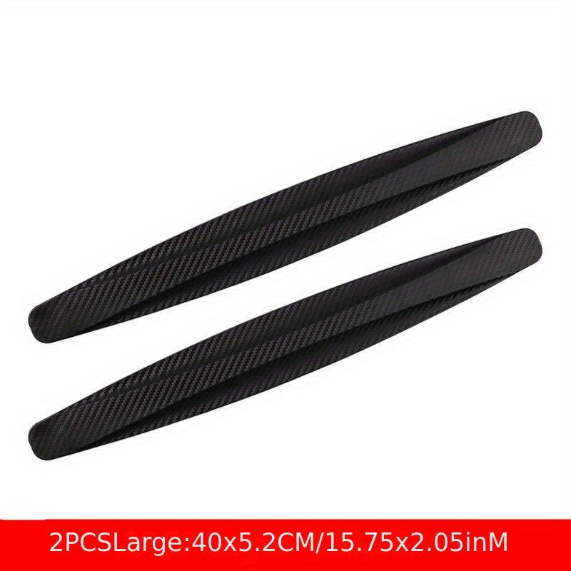 2pcs Car Anti-collision Rubber Corner Bumper Protective Stickers