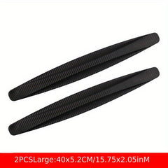 2pcs Car Anti-collision Rubber Corner Bumper Protective Stickers