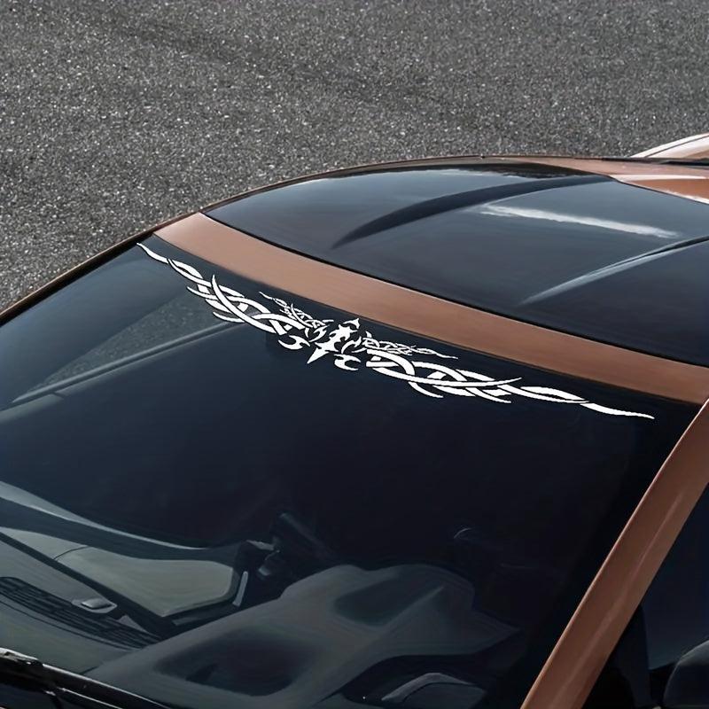 Totem Car Stickers Reflective Wing Stripes Waterproof Vinyl