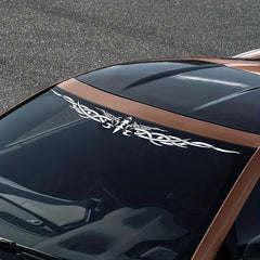 Totem Car Stickers Reflective Wing Stripes Waterproof Vinyl