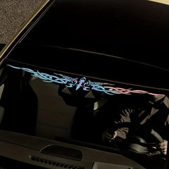 Totem Car Stickers Reflective Wing Stripes Waterproof Vinyl