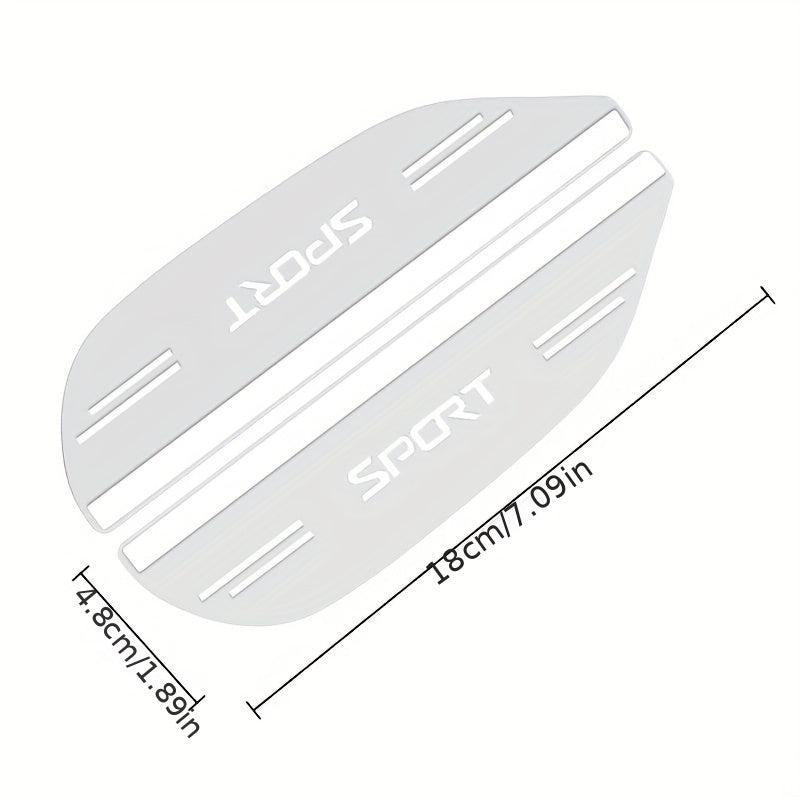 2pcs Sport PVC Car Rearview Mirror Rain Eyebrow & Cover All Models