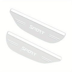 2pcs Sport PVC Car Rearview Mirror Rain Eyebrow & Cover All Models