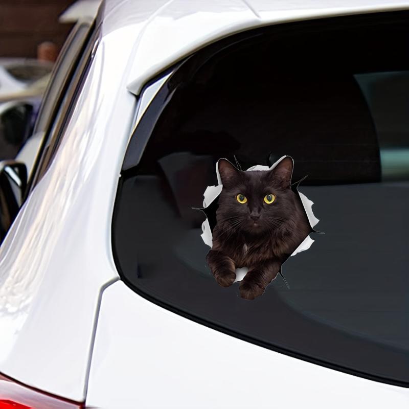 3D Cat Stickers Cat Wall Decals Cat Stickers For Bedroom Fridge Car Wall