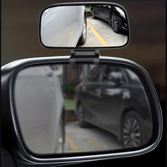 Car Reverse Rearview Mirror Auxiliary Mirror Adjustable Angle