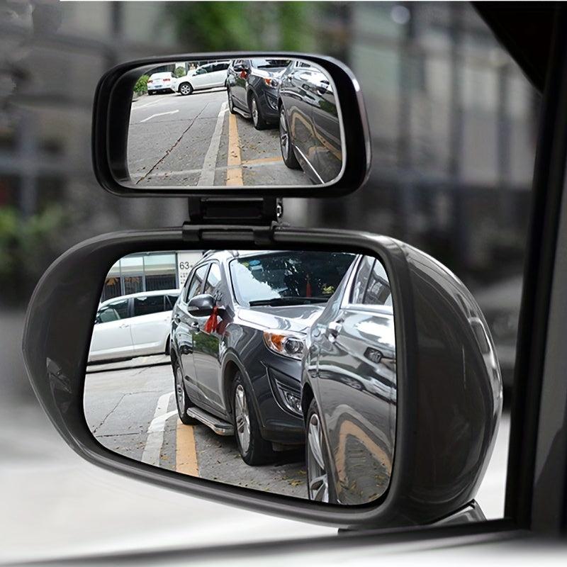 Car Reverse Rearview Mirror Auxiliary Mirror Adjustable Angle