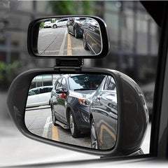 Car Reverse Rearview Mirror Auxiliary Mirror Adjustable Angle