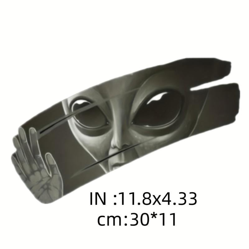 3D Alien Car Sticker Cracked Car Decal Sticker Waterproof PVC Vinyl Sticker