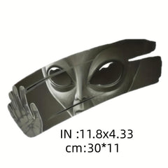 3D Alien Car Sticker Cracked Car Decal Sticker Waterproof PVC Vinyl Sticker