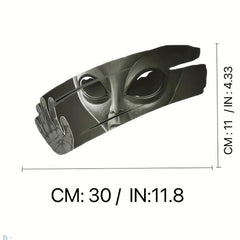 3D Alien Car Sticker Cracked Car Decal Sticker Waterproof PVC Vinyl Sticker