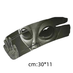 3D Alien Car Sticker Cracked Car Decal Sticker Waterproof PVC Vinyl Sticker