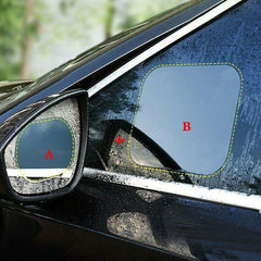 Car Rearview Mirror Film Clear Rainproof Anti Fog Window Protective Sticker