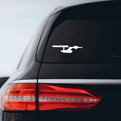 Enterprise Starship Space Car Sticker Decal