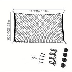 Car Trunk Luggage Net Storage Net Fixed Luggage Net For Car Use