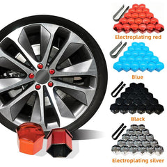 Car Wheel Nut Caps Protection Covers Caps Anti Rust Auto Hub Screw Cover