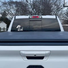 Funny FIREFIGHTER Kid PEE ON FLAME Vinyl STICKER DECAL Waterproof