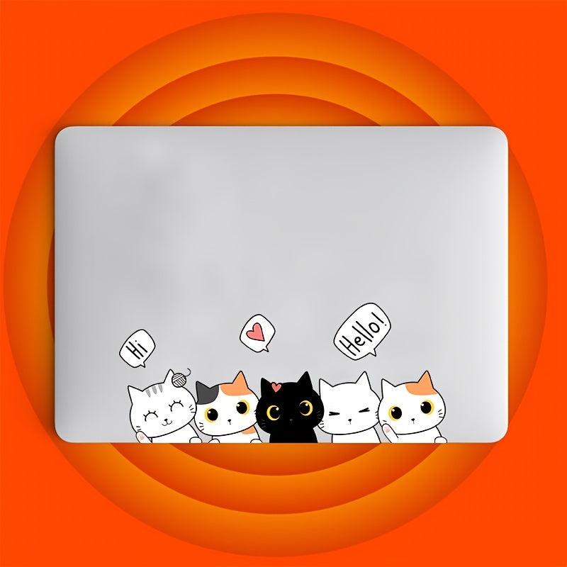 Cartoon Cat Vinyl Stickers for Windows Bumpers Laptops