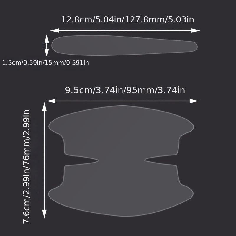 Car Door Handle Scratch Protector Film Anti-collision Sticker