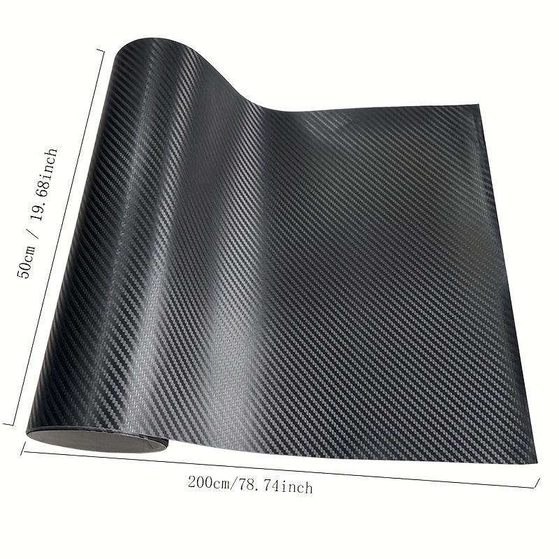 3D Carbon Fiber Vinyl Film Stickers - Waterproof & Durable