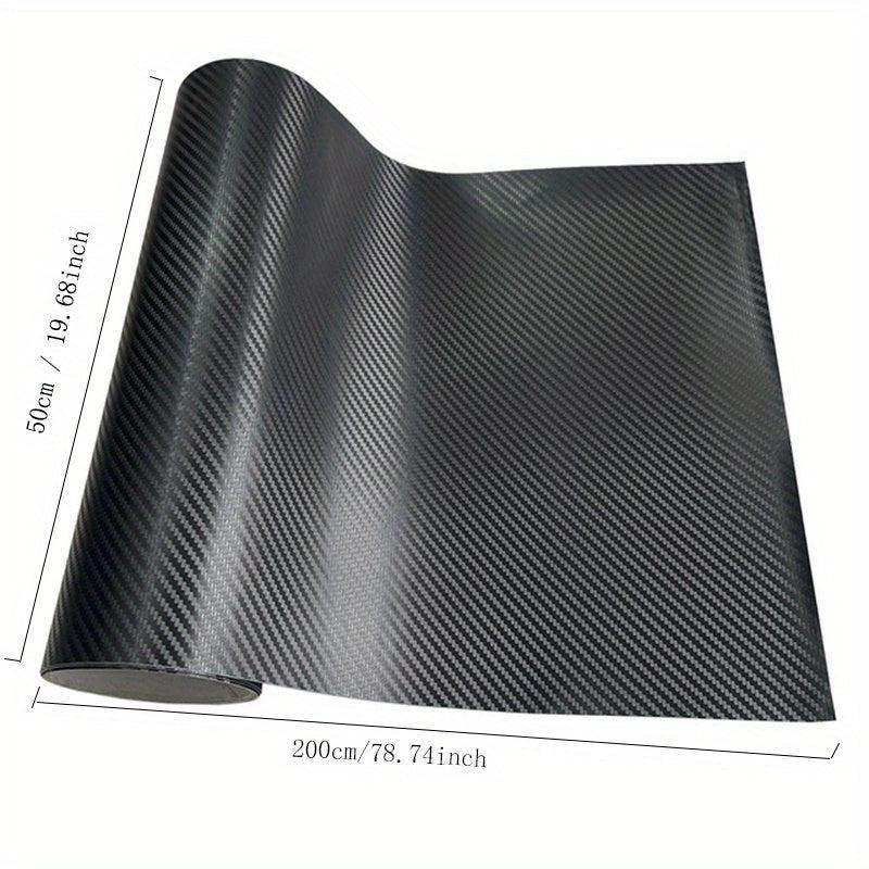 3D Carbon Fiber Vinyl Film Stickers - Waterproof & Durable