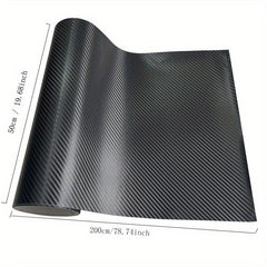 3D Carbon Fiber Vinyl Film Stickers - Waterproof & Durable