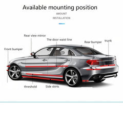 Carbon Fiber Door Entry Guards Scratch Protector Strips