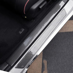 Carbon Fiber Door Entry Guards Scratch Protector Strips