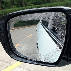 2pcs Car RV Rearview Mirror Rainproof Anti-fog Waterproof Film