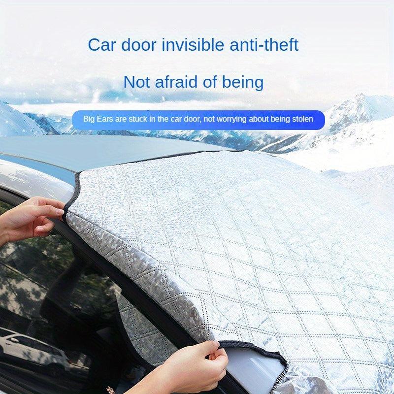 Car Front Windshield Snow Cover Anti Frost Anti Freeze Sunshade Winter Snow Bloc